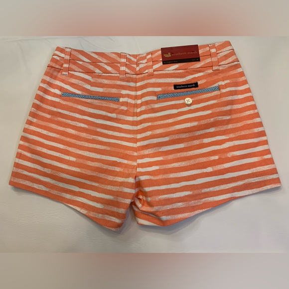 Southern Marsh the Brighton short santorini, orange and white, women’s 2 (J) - Picture 8 of 9